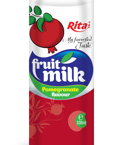 pomegranate flovour milk